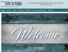 Tablet Screenshot of lifebridge-cc.org